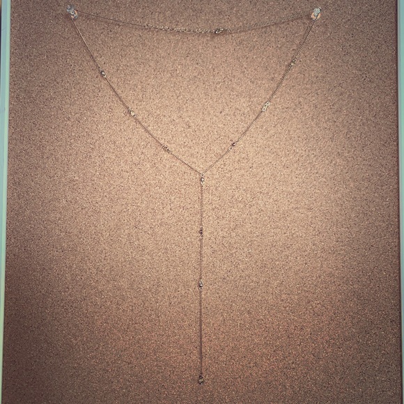 Gold drop necklace - Picture 1 of 4